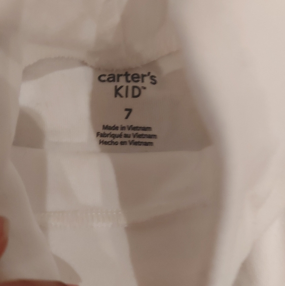 ❣️Girls Carter's long-sleeve, turtle neck top size 7 (#166) - Picture 4 of 8